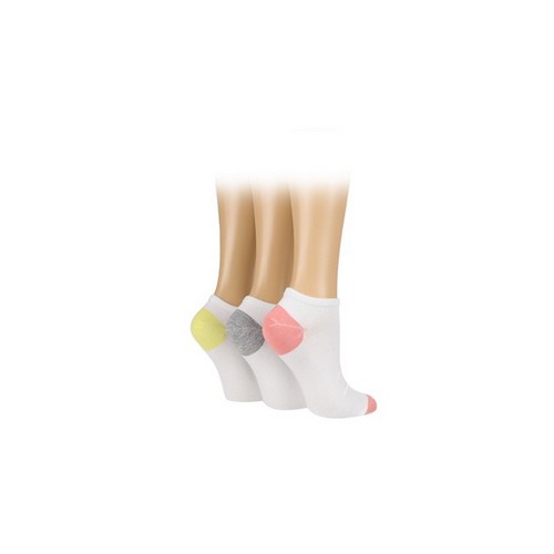 Glenmuir Women's Trainer Socks Colour Heel