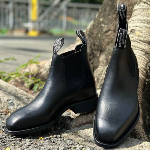 Harold Boot Company Avon Men's Chelsea Boots Black