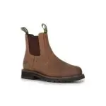 Hoggs Of Fife Ladies Jodhpur Dealer Boot | Brown Full Grain Leather | Elegant & Practical Riding Boot