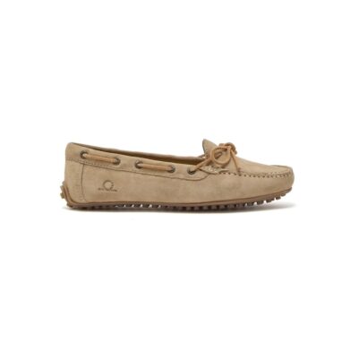 Chatham Lustleigh Women's Driving Shoes Taupe
